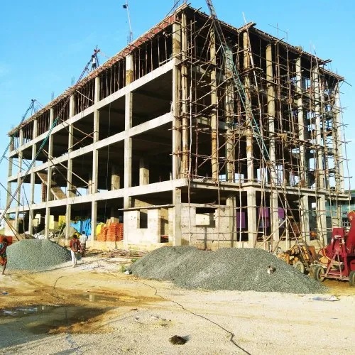 Multi-Story RCC Building Construction Site