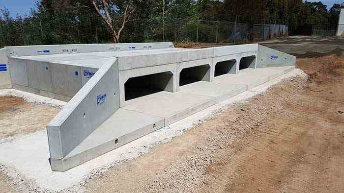 Precast Concrete Box Culvert Bridge Construction